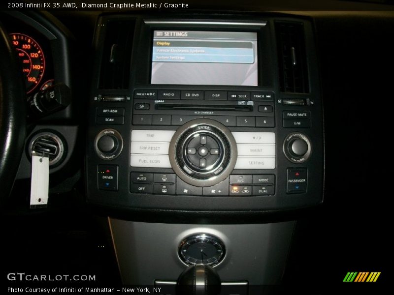 Diamond Graphite Metallic / Graphite 2008 Infiniti FX 35 AWD