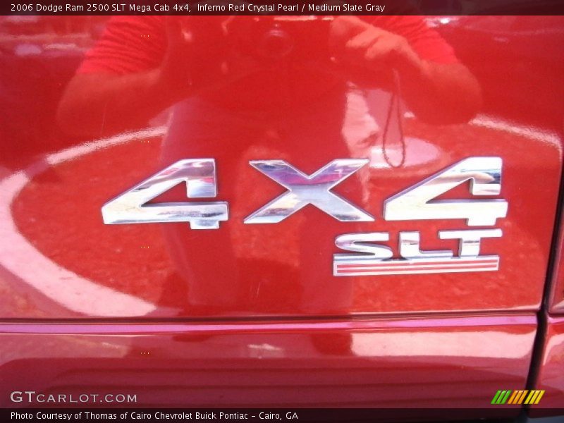 Inferno Red Crystal Pearl / Medium Slate Gray 2006 Dodge Ram 2500 SLT Mega Cab 4x4