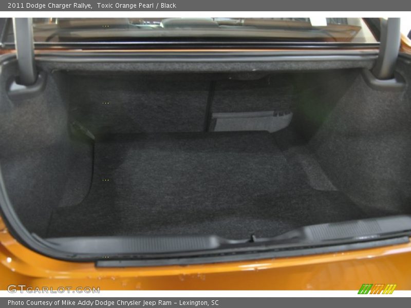 Toxic Orange Pearl / Black 2011 Dodge Charger Rallye