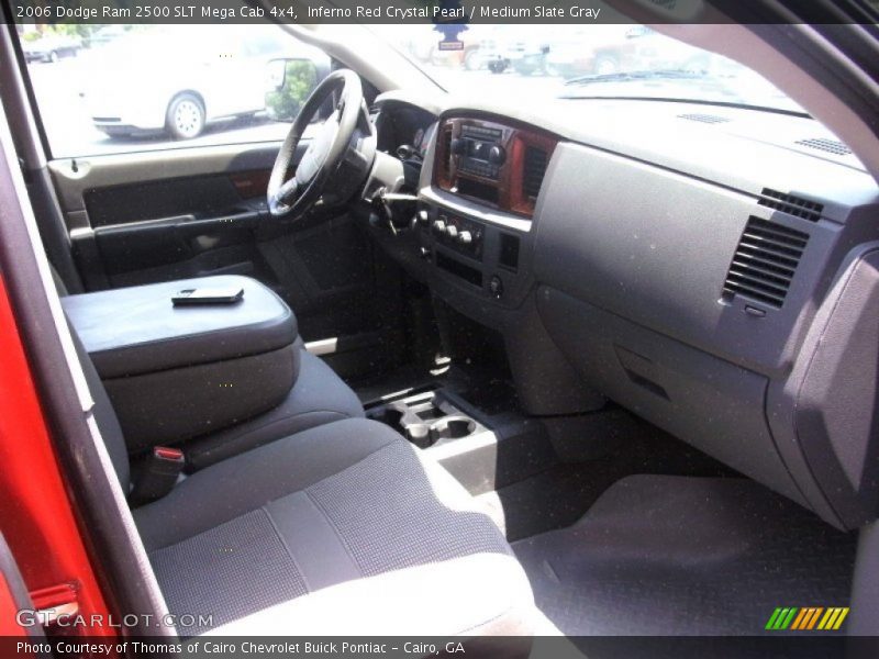Inferno Red Crystal Pearl / Medium Slate Gray 2006 Dodge Ram 2500 SLT Mega Cab 4x4