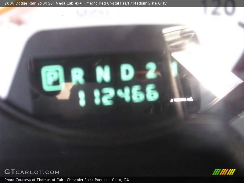 Inferno Red Crystal Pearl / Medium Slate Gray 2006 Dodge Ram 2500 SLT Mega Cab 4x4