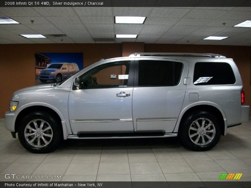 Silver Indulgence / Charcoal 2008 Infiniti QX 56 4WD