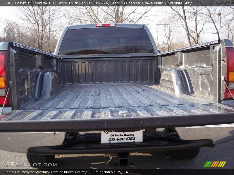 Medium Charcoal Gray Metallic / Graphite Gray 2002 Chevrolet Silverado 1500 Work Truck Regular Cab 4x4