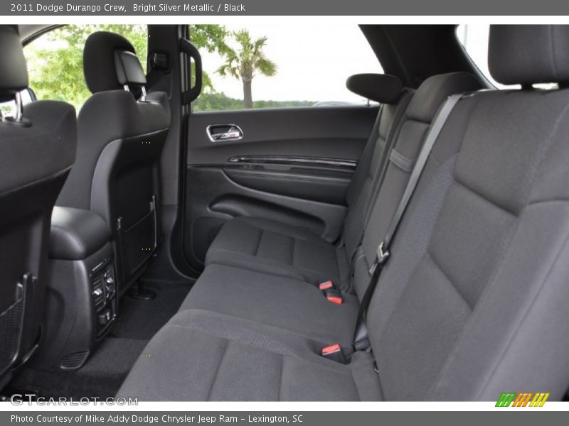 Bright Silver Metallic / Black 2011 Dodge Durango Crew