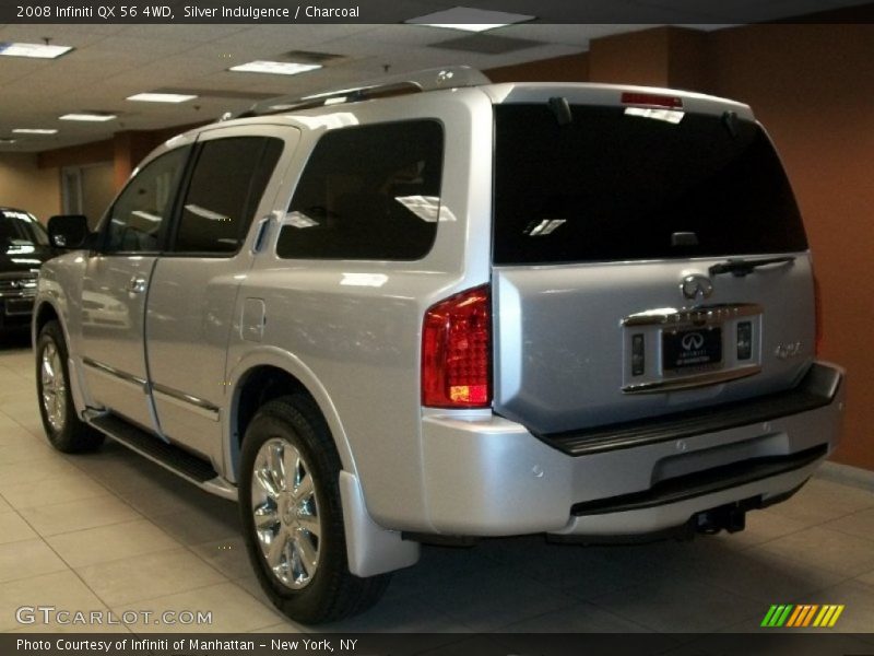 Silver Indulgence / Charcoal 2008 Infiniti QX 56 4WD