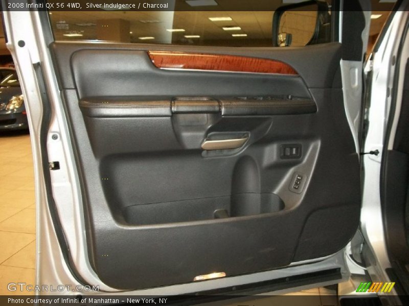 Silver Indulgence / Charcoal 2008 Infiniti QX 56 4WD