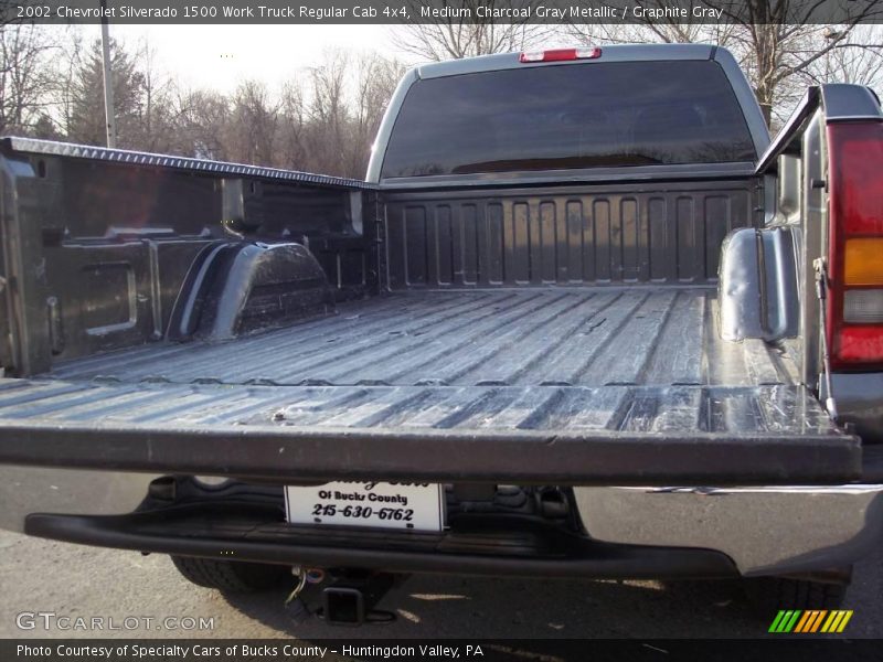 Medium Charcoal Gray Metallic / Graphite Gray 2002 Chevrolet Silverado 1500 Work Truck Regular Cab 4x4