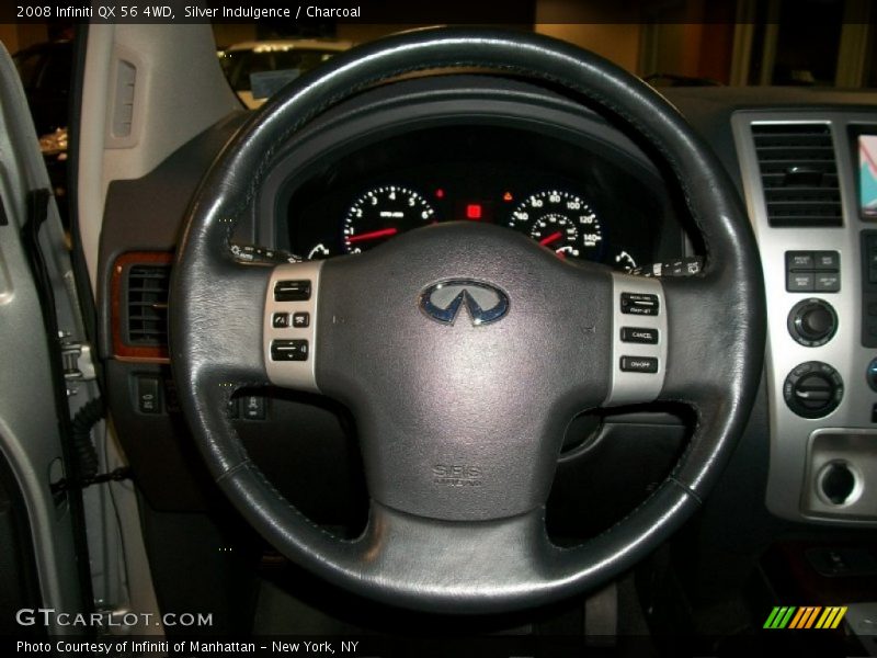Silver Indulgence / Charcoal 2008 Infiniti QX 56 4WD