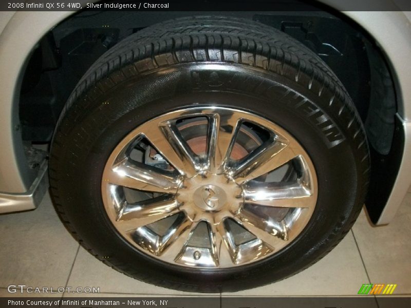 Silver Indulgence / Charcoal 2008 Infiniti QX 56 4WD