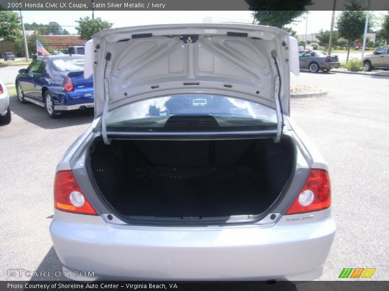 Satin Silver Metallic / Ivory 2005 Honda Civic LX Coupe