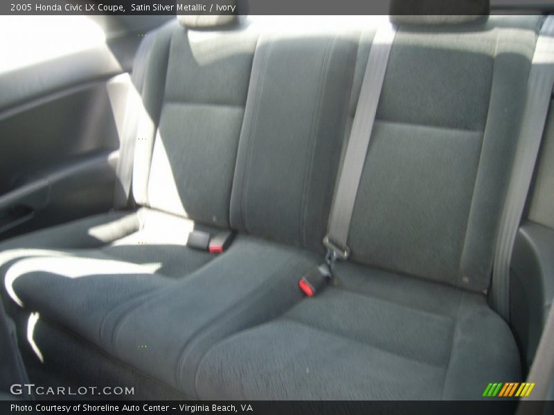 Satin Silver Metallic / Ivory 2005 Honda Civic LX Coupe