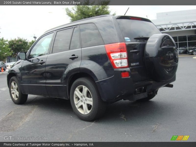 Black Onyx / Beige 2006 Suzuki Grand Vitara Luxury