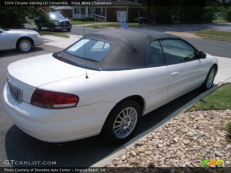 Stone White / Sandstone 2004 Chrysler Sebring LXi Convertible