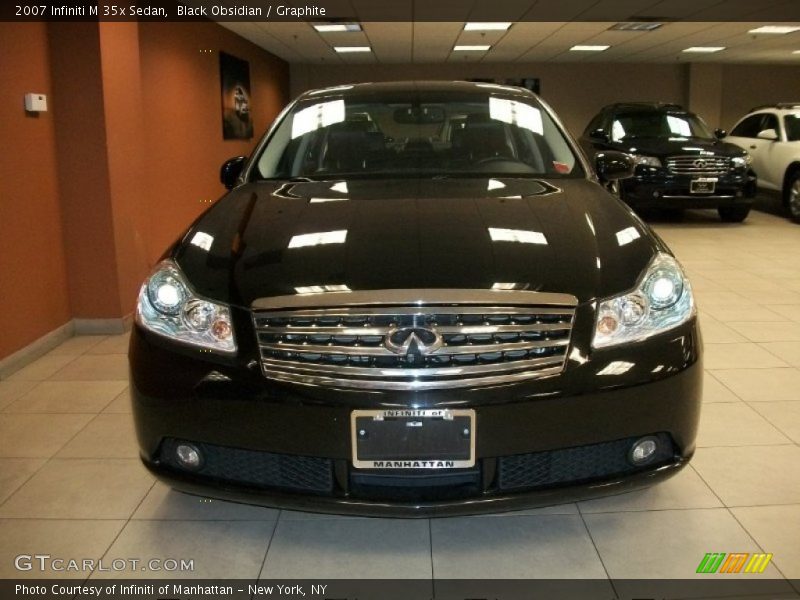 Black Obsidian / Graphite 2007 Infiniti M 35x Sedan