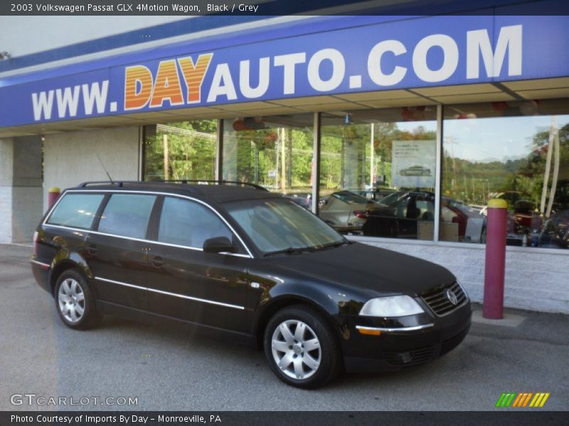 Black / Grey 2003 Volkswagen Passat GLX 4Motion Wagon
