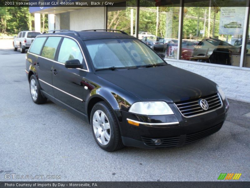 Black / Grey 2003 Volkswagen Passat GLX 4Motion Wagon