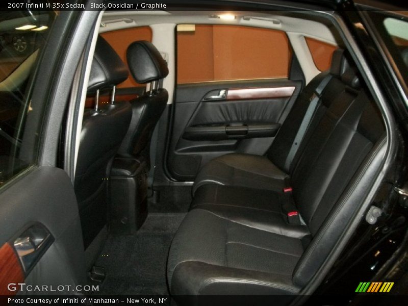 Black Obsidian / Graphite 2007 Infiniti M 35x Sedan