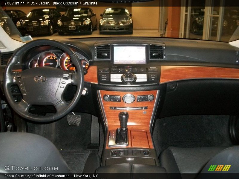 Black Obsidian / Graphite 2007 Infiniti M 35x Sedan