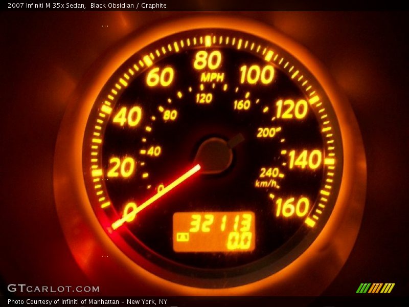Black Obsidian / Graphite 2007 Infiniti M 35x Sedan