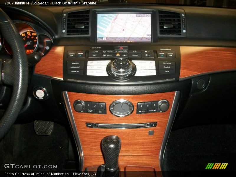 Black Obsidian / Graphite 2007 Infiniti M 35x Sedan
