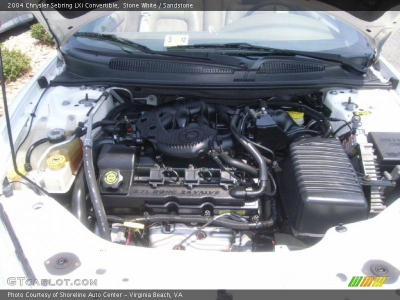 Stone White / Sandstone 2004 Chrysler Sebring LXi Convertible