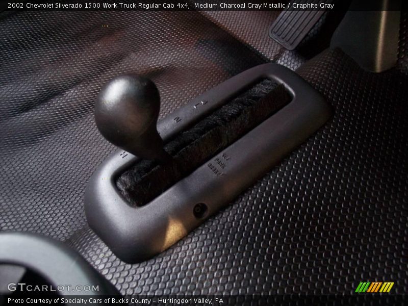 Medium Charcoal Gray Metallic / Graphite Gray 2002 Chevrolet Silverado 1500 Work Truck Regular Cab 4x4