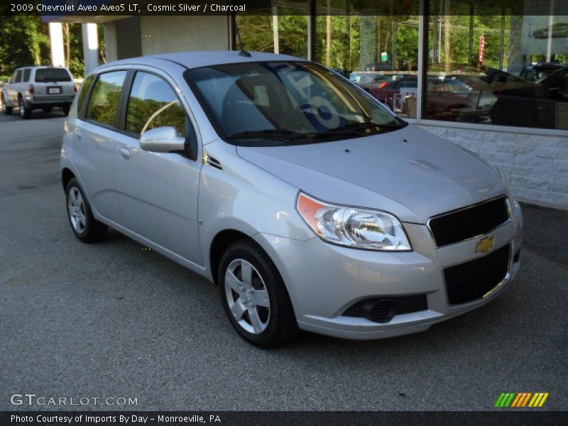 Cosmic Silver / Charcoal 2009 Chevrolet Aveo Aveo5 LT