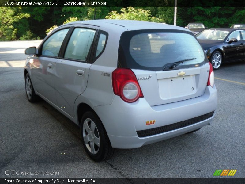 Cosmic Silver / Charcoal 2009 Chevrolet Aveo Aveo5 LT