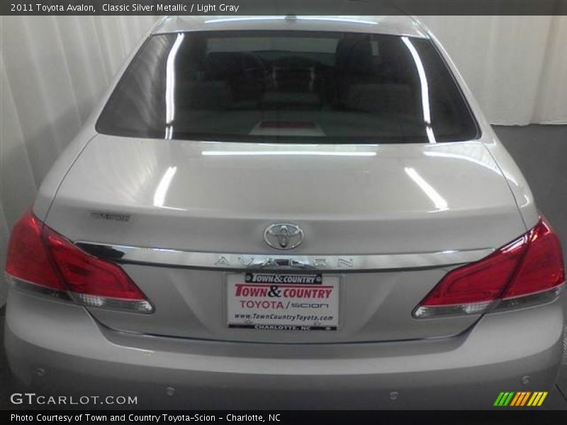 Classic Silver Metallic / Light Gray 2011 Toyota Avalon