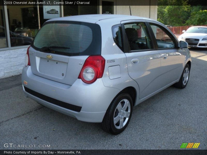 Cosmic Silver / Charcoal 2009 Chevrolet Aveo Aveo5 LT