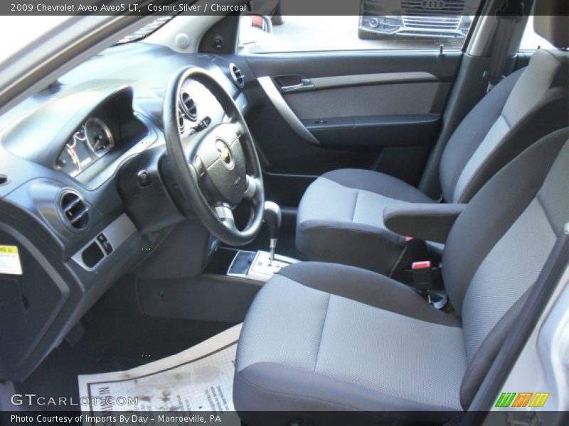 Cosmic Silver / Charcoal 2009 Chevrolet Aveo Aveo5 LT