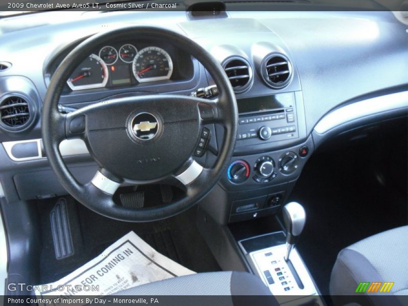 Cosmic Silver / Charcoal 2009 Chevrolet Aveo Aveo5 LT