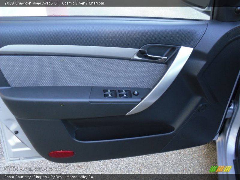 Cosmic Silver / Charcoal 2009 Chevrolet Aveo Aveo5 LT
