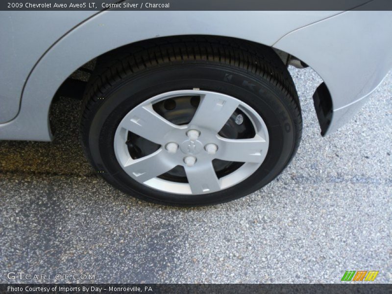 Cosmic Silver / Charcoal 2009 Chevrolet Aveo Aveo5 LT