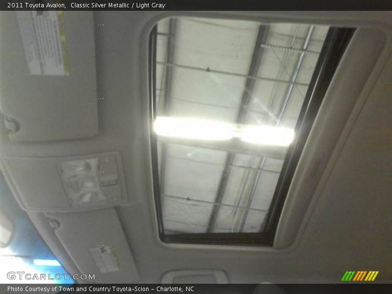 Classic Silver Metallic / Light Gray 2011 Toyota Avalon