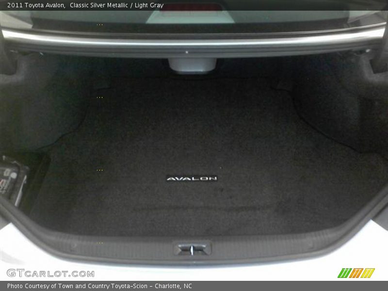 Classic Silver Metallic / Light Gray 2011 Toyota Avalon