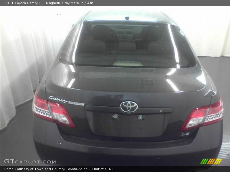 Magnetic Gray Metallic / Ash 2011 Toyota Camry LE