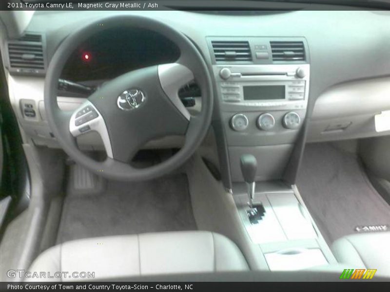 Magnetic Gray Metallic / Ash 2011 Toyota Camry LE