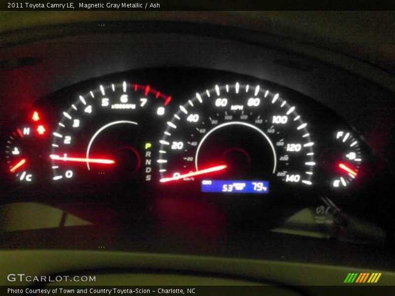Magnetic Gray Metallic / Ash 2011 Toyota Camry LE