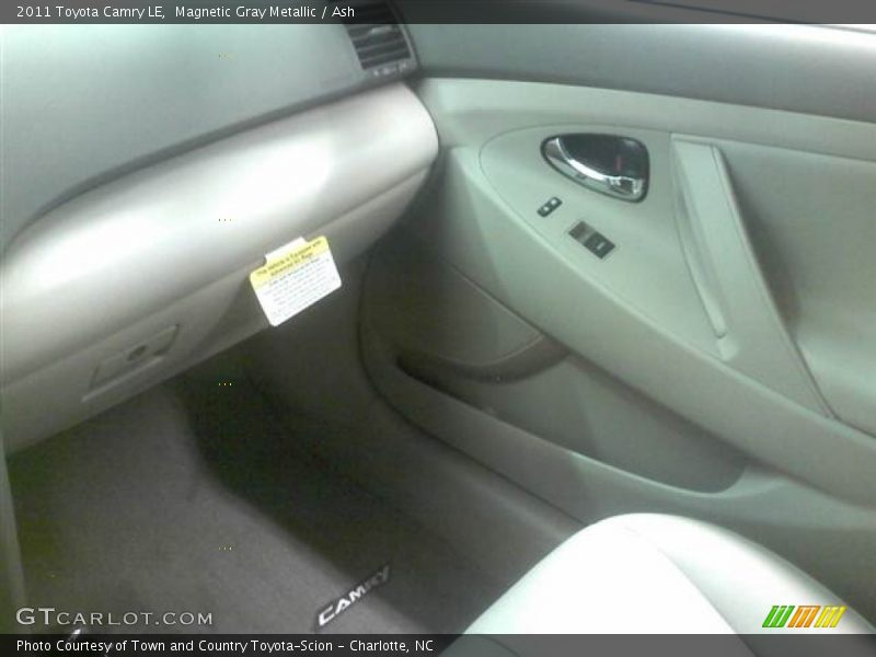 Magnetic Gray Metallic / Ash 2011 Toyota Camry LE