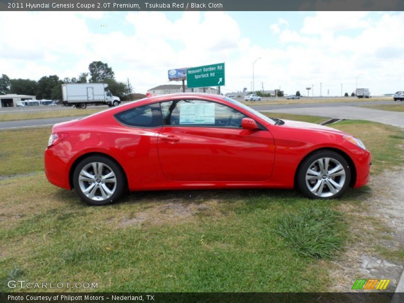  2011 Genesis Coupe 2.0T Premium Tsukuba Red