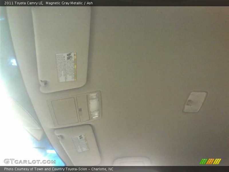 Magnetic Gray Metallic / Ash 2011 Toyota Camry LE