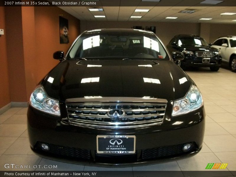 Black Obsidian / Graphite 2007 Infiniti M 35x Sedan
