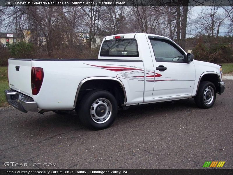 Summit White / Medium Pewter 2006 Chevrolet Colorado Regular Cab