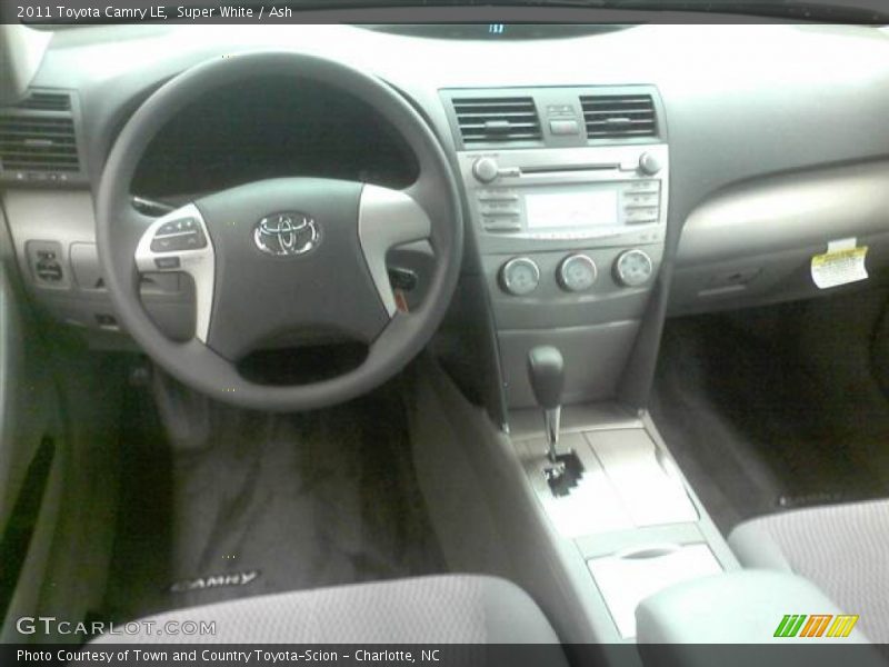 Super White / Ash 2011 Toyota Camry LE