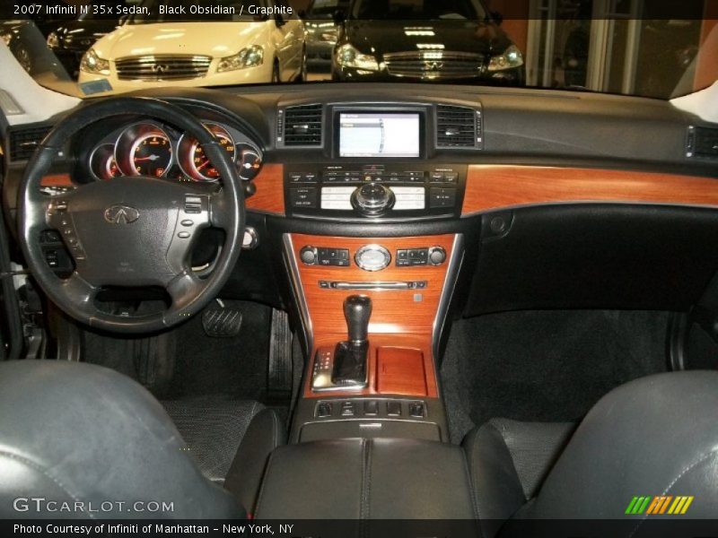 Black Obsidian / Graphite 2007 Infiniti M 35x Sedan