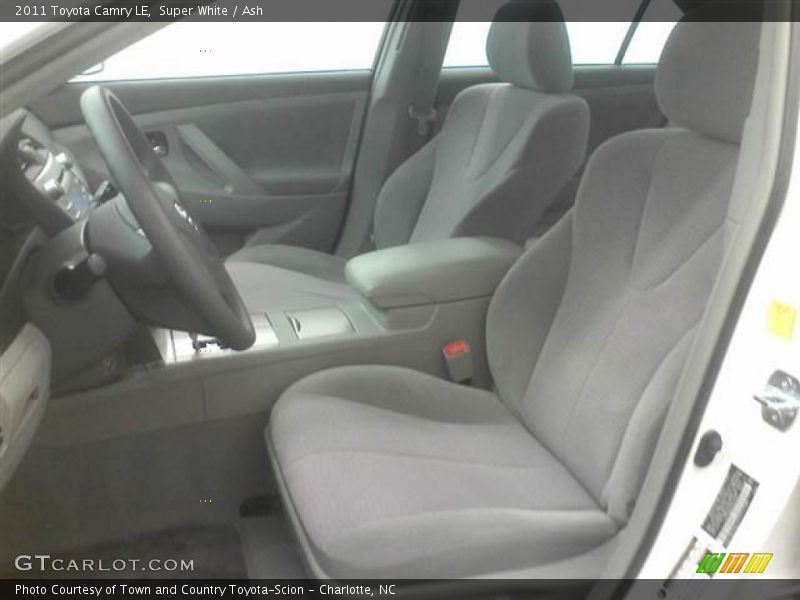 Super White / Ash 2011 Toyota Camry LE