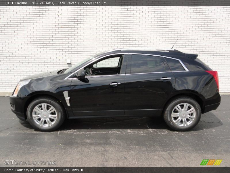 Black Raven / Ebony/Titanium 2011 Cadillac SRX 4 V6 AWD