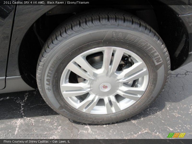 Black Raven / Ebony/Titanium 2011 Cadillac SRX 4 V6 AWD