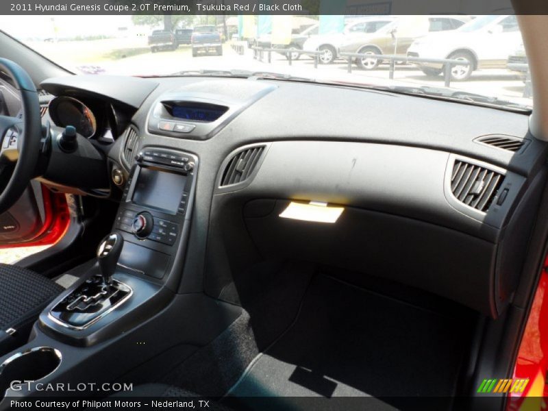Tsukuba Red / Black Cloth 2011 Hyundai Genesis Coupe 2.0T Premium